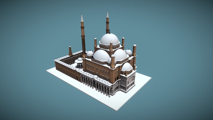 Muhammed Ali Mosque 3D Model
