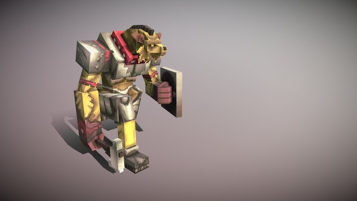 Gnoll 3D Model