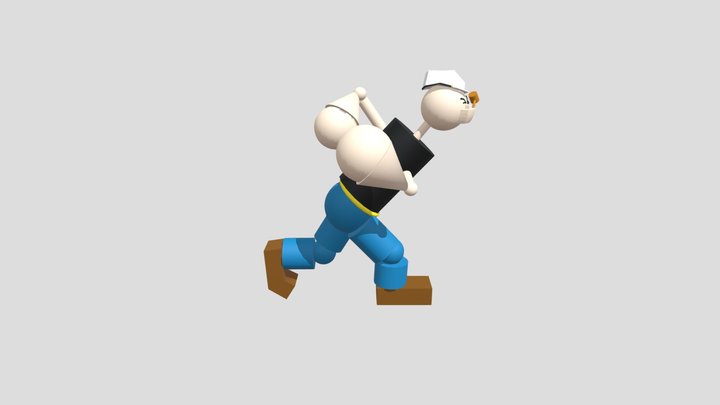 Popeye 3D Model