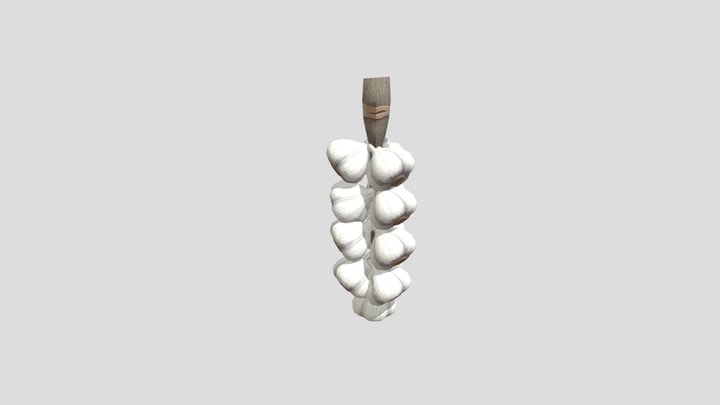Garlic Wreath 3D Model