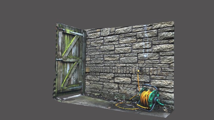 Garden Gate 3D Model