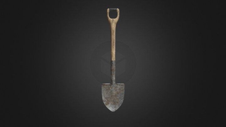 Dirty Shovel 3D Model