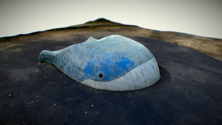 Whale Playground Equipment（公園のクジラ） 3D Model