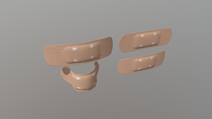 Sticking Plaster 3D Model