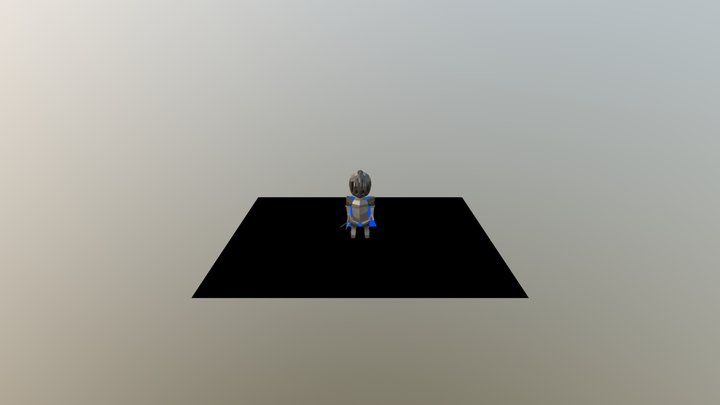 Knight2-1 3D Model