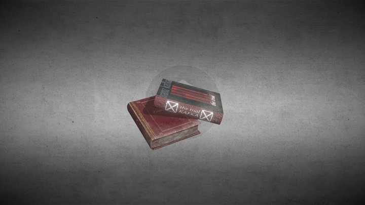 Books 3D Model