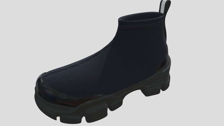Bota Barro 3D Model