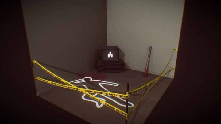 Crime Scene 3D Model