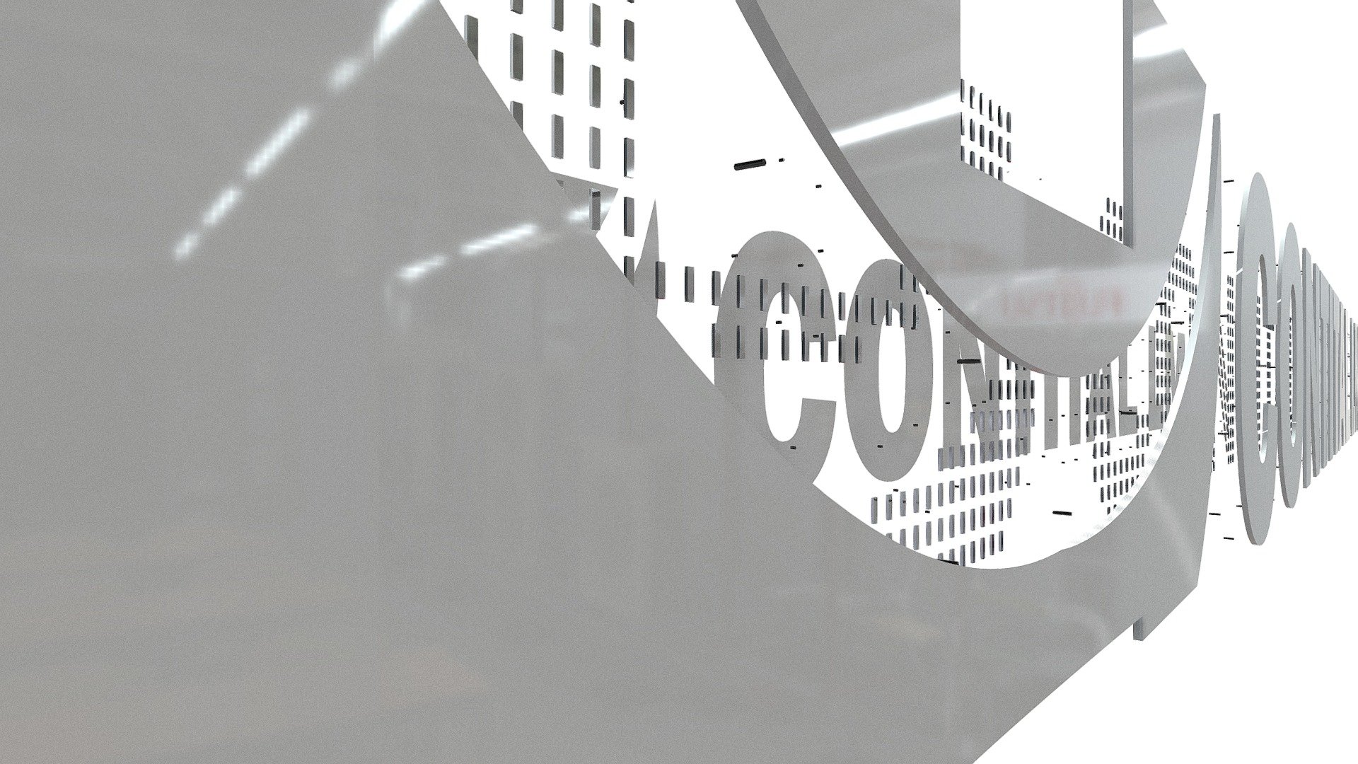 Contital Lm Kutu Harf Çalışması