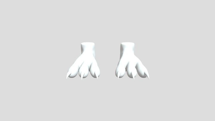 Paw Base V4 3D Model