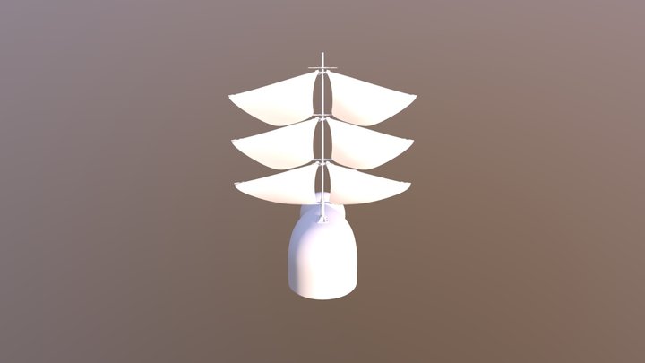 Barco Invertido 3D Model