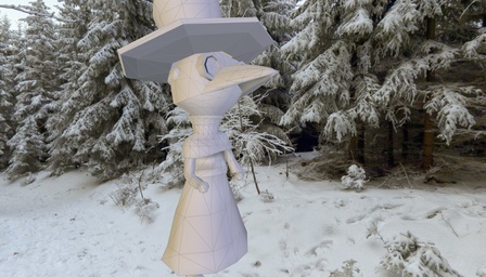Plague Doctor [MAYA] 3D Model