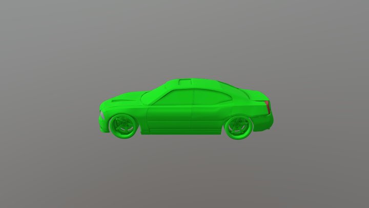 Dodge Charger SRT8 Midnight Club 3: DUB Edition 3D Model