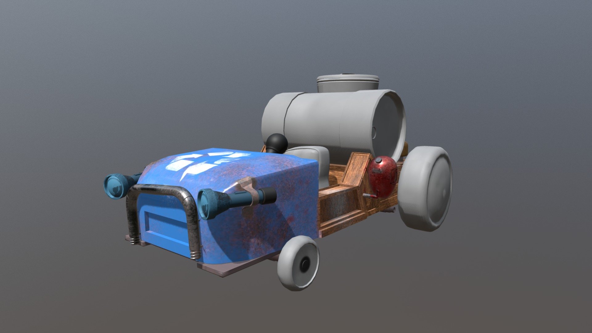 Junk Car - 3D model by Prazaath [7cfcfe4] - Sketchfab