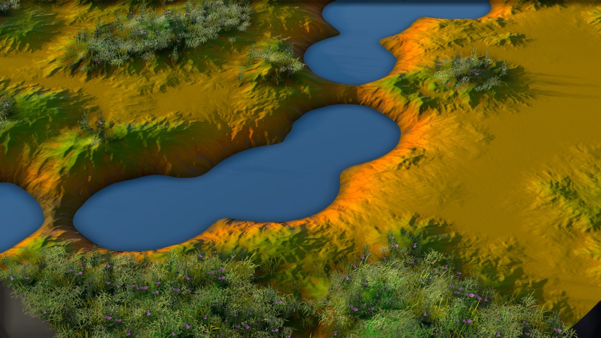 Terrain Test - 3D model by Giimann [7cfdd6c] - Sketchfab