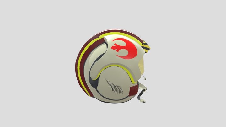 HELMET LUKE PROVA 3D Model