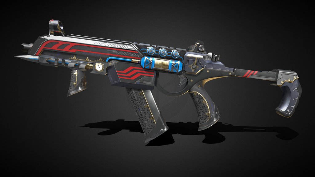 Apex Legends R99 Gilded Fang