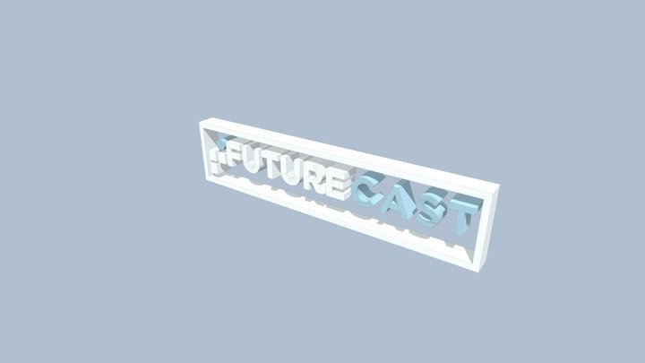 Futurecast Logo V11 3D Model