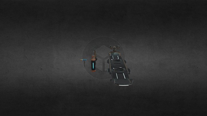 Austin's 6 Props 3D Model