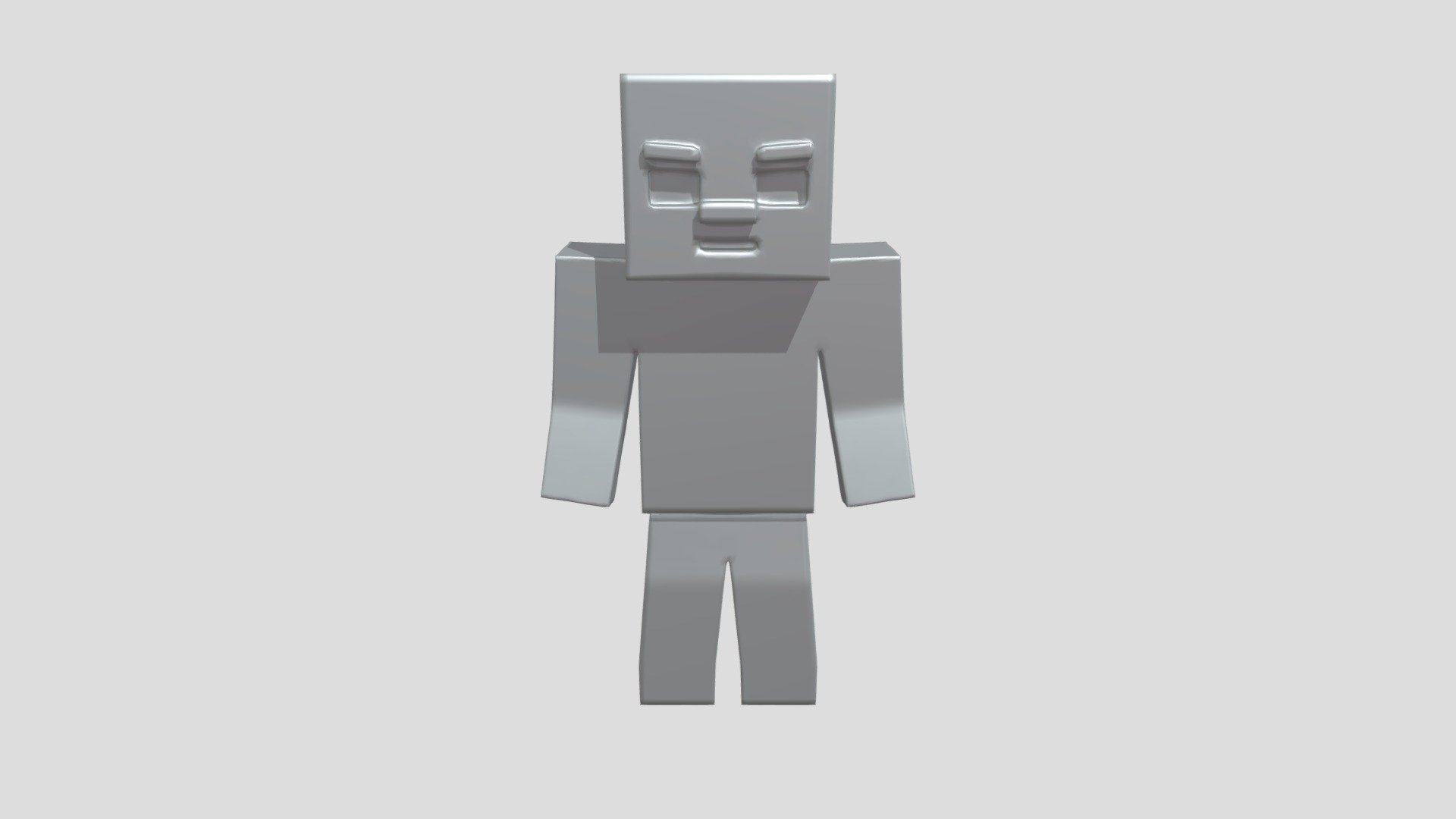 pixelated game character with sword - 3D model by ngc1997 [7cffa90 ...