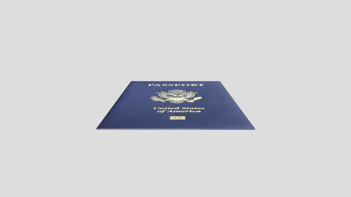 passport 3D Model