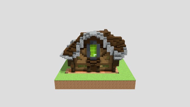 Store Building 3D Model