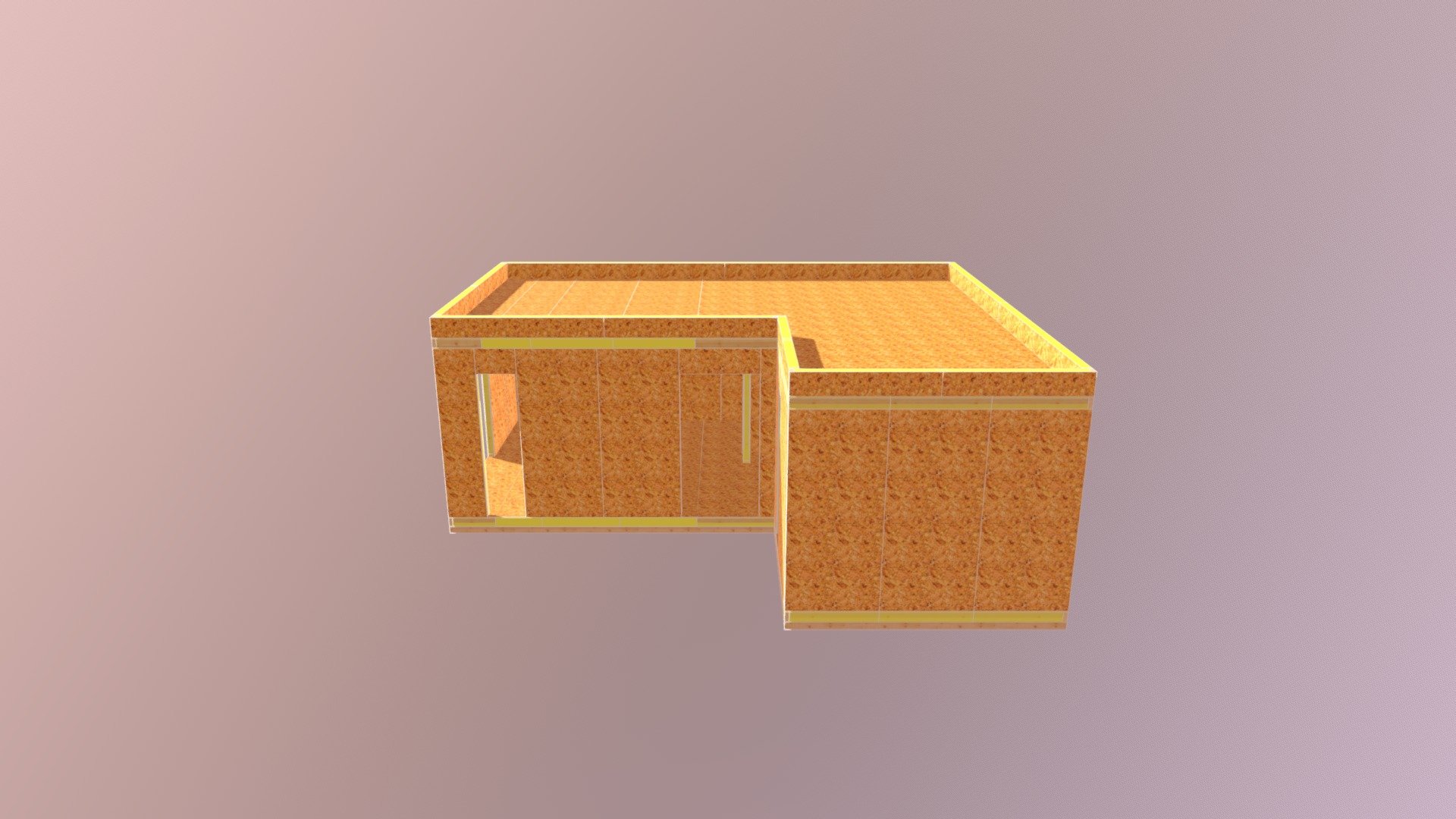 Modular house - 3D model — Sketchfab embed 3D viewer