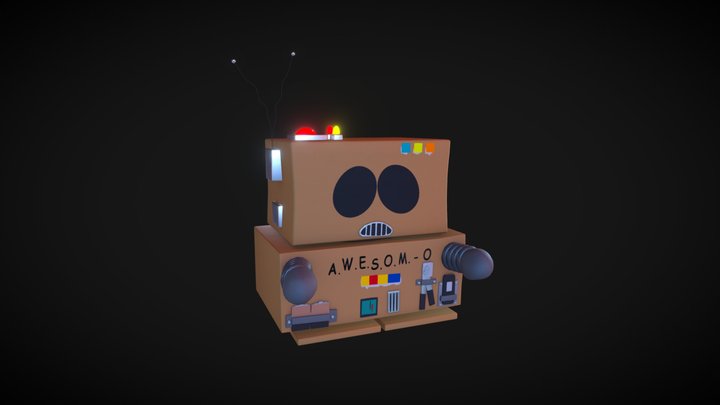 SOUTH PARK // A.W.E.S.O.M - O 4000 3D Model