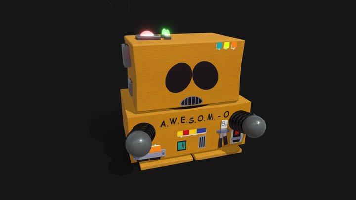 SOUTH PARK // A.W.E.S.O.M - O 4000 3D Model