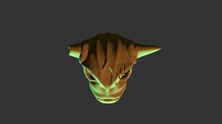 Demon head 3D Model