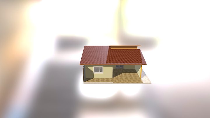 Arquitetônico casa 78m² 3D Model