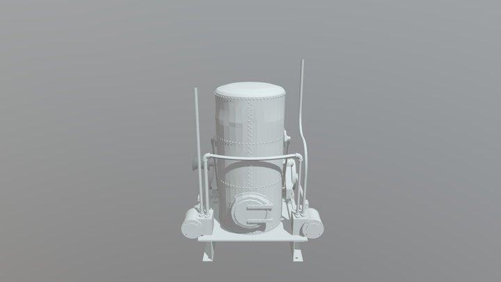 Steam Donkey 01 3D Model