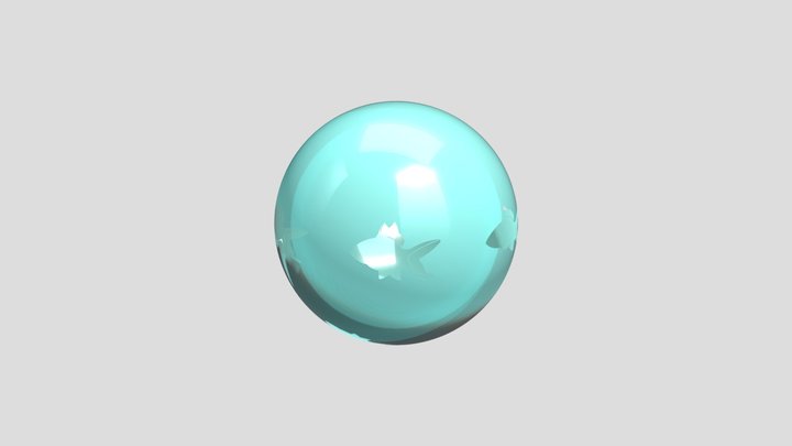 lampara peces 3D Model