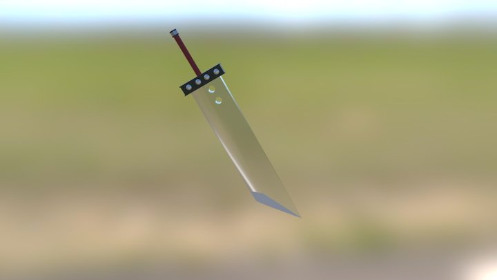 buster sword 3D Model