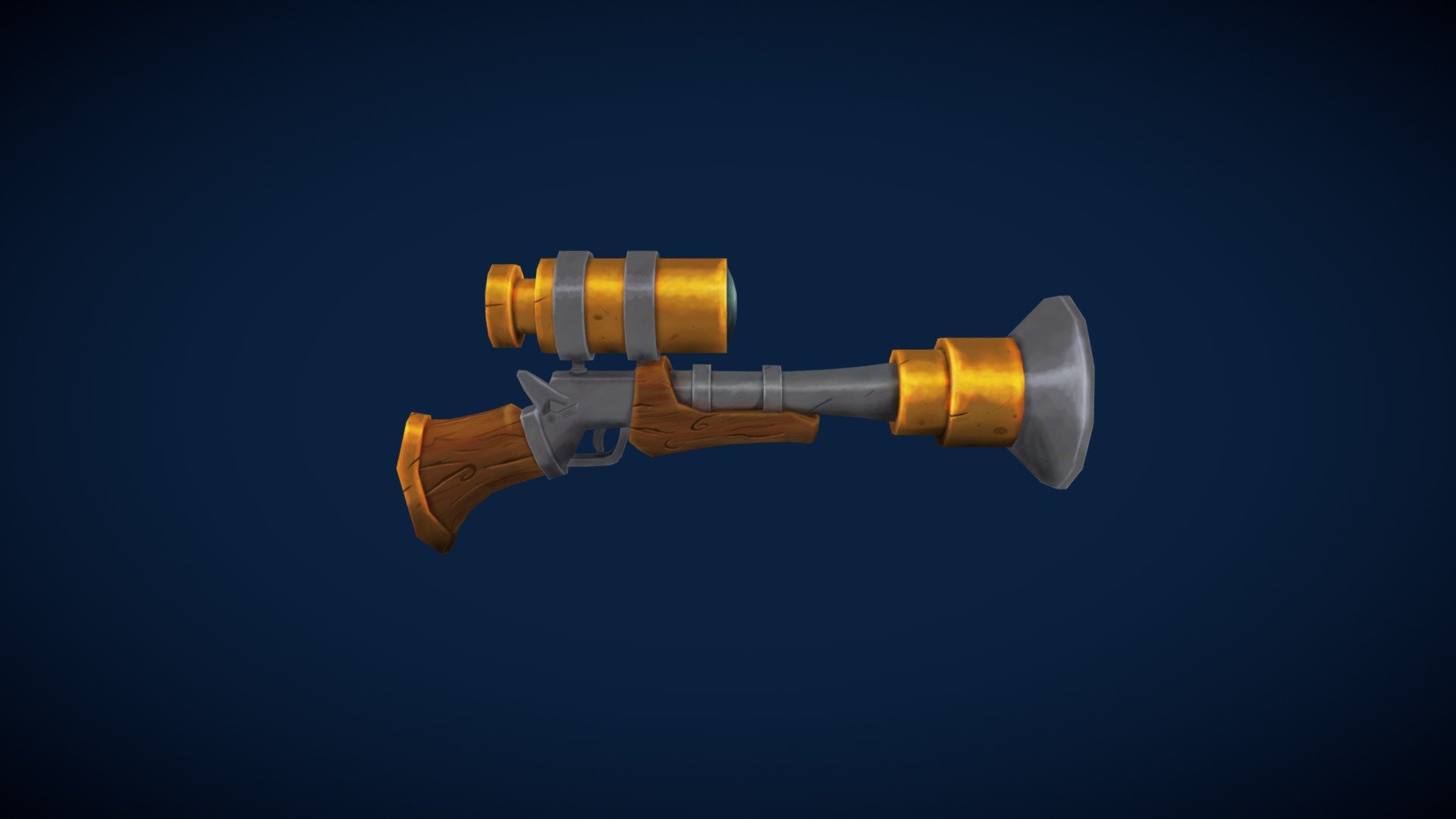 Blunderbuss - Download Free 3D model by igor souza (@igor1202) [7d0787a ...