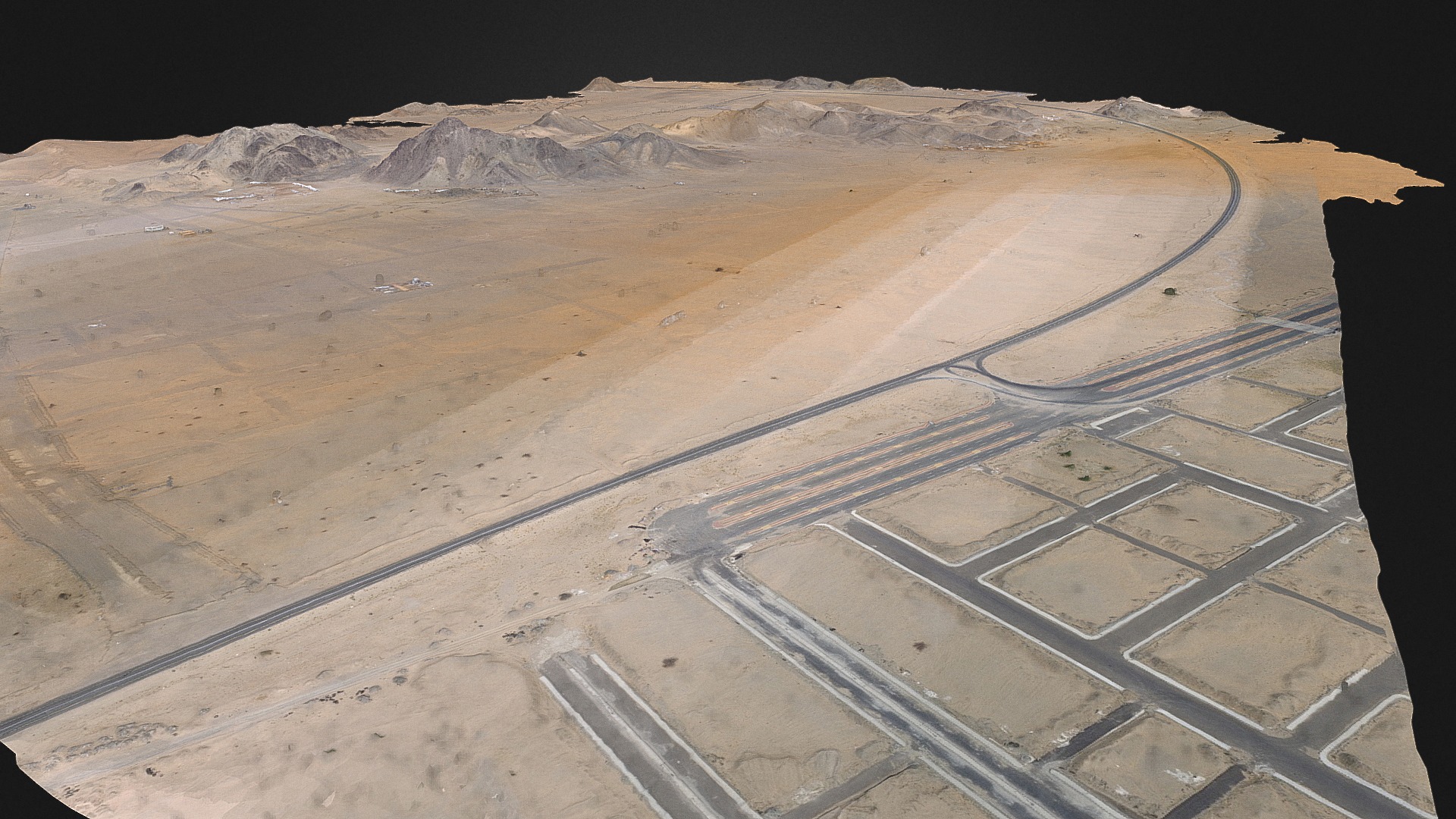 3D model 3d Survey work  7 Million meters - This is a 3D model of the 3d Survey work  7 Million meters. The 3D model is about a large desert landscape.