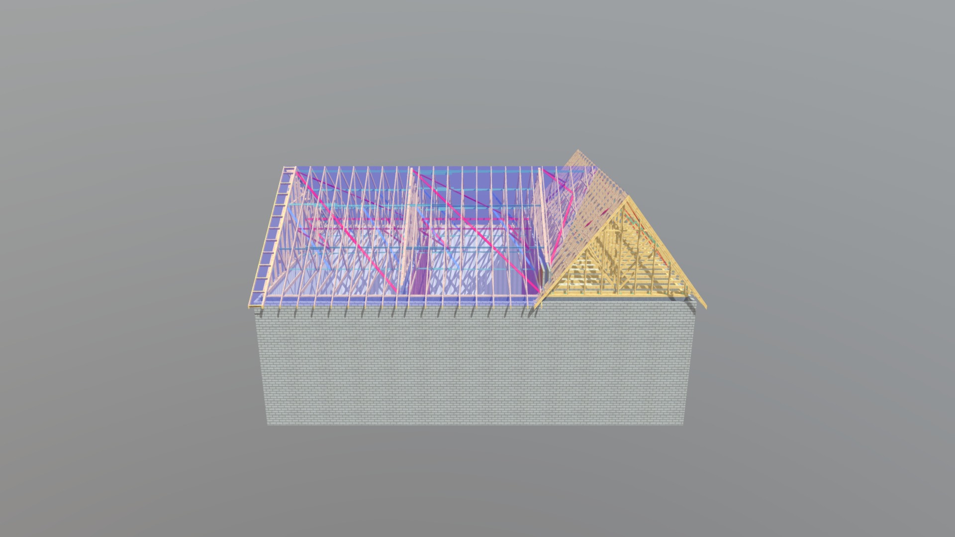 P10997Z, Type 3B5P Roof Layout - 3D Model By Martin Hallam. Harmony ...