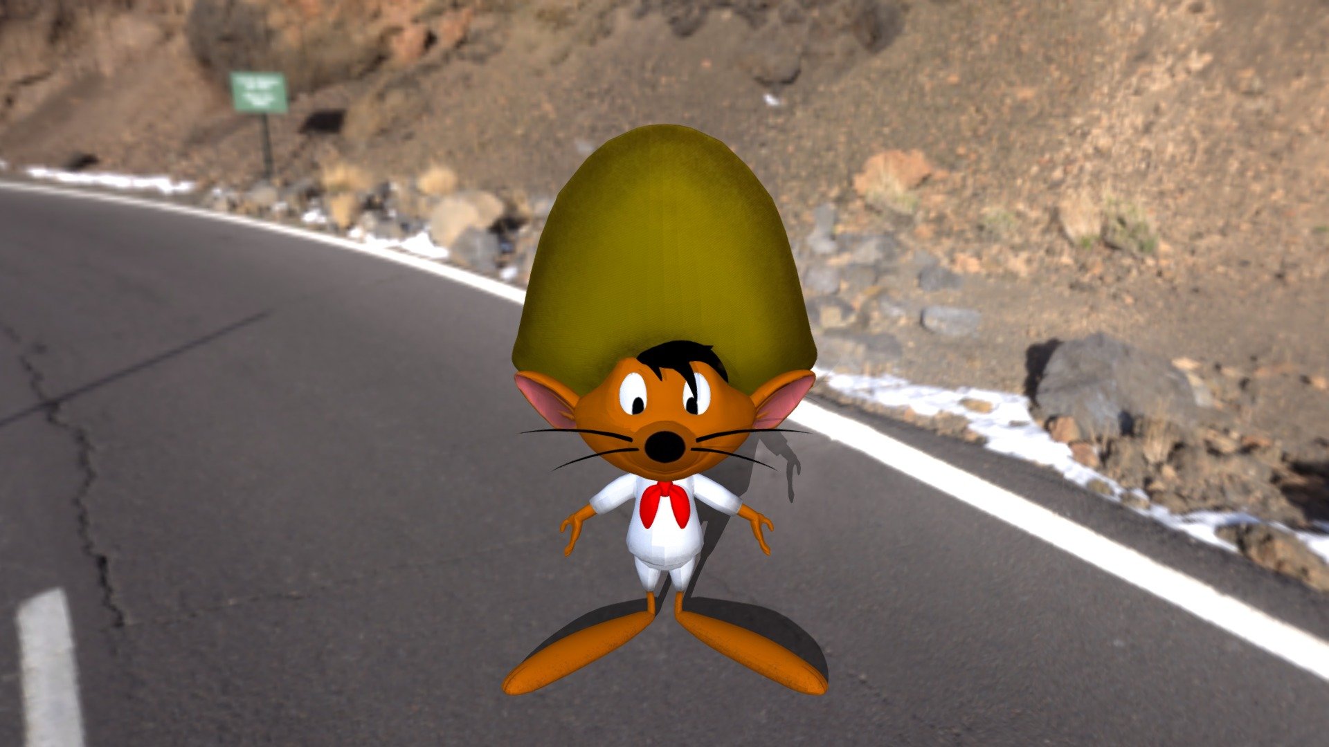 Speedy Gonzales - 3D model by Nathan Seguin (@N-ARThan) [7d0a5f4]