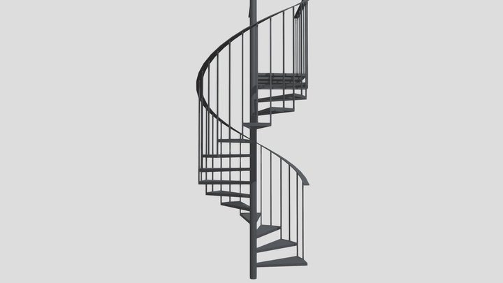 Escalera 3d 3D Model