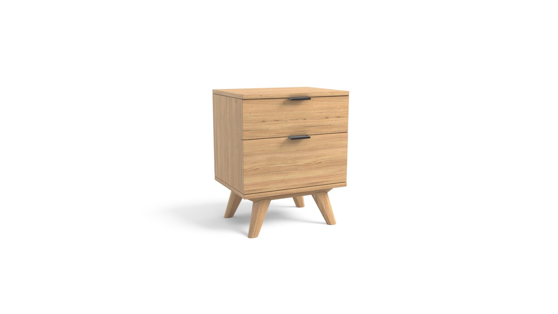 Aveiro Bedside Table, Oak