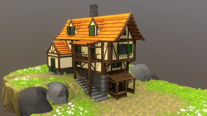 Little Cabin Model Test 3D Model
