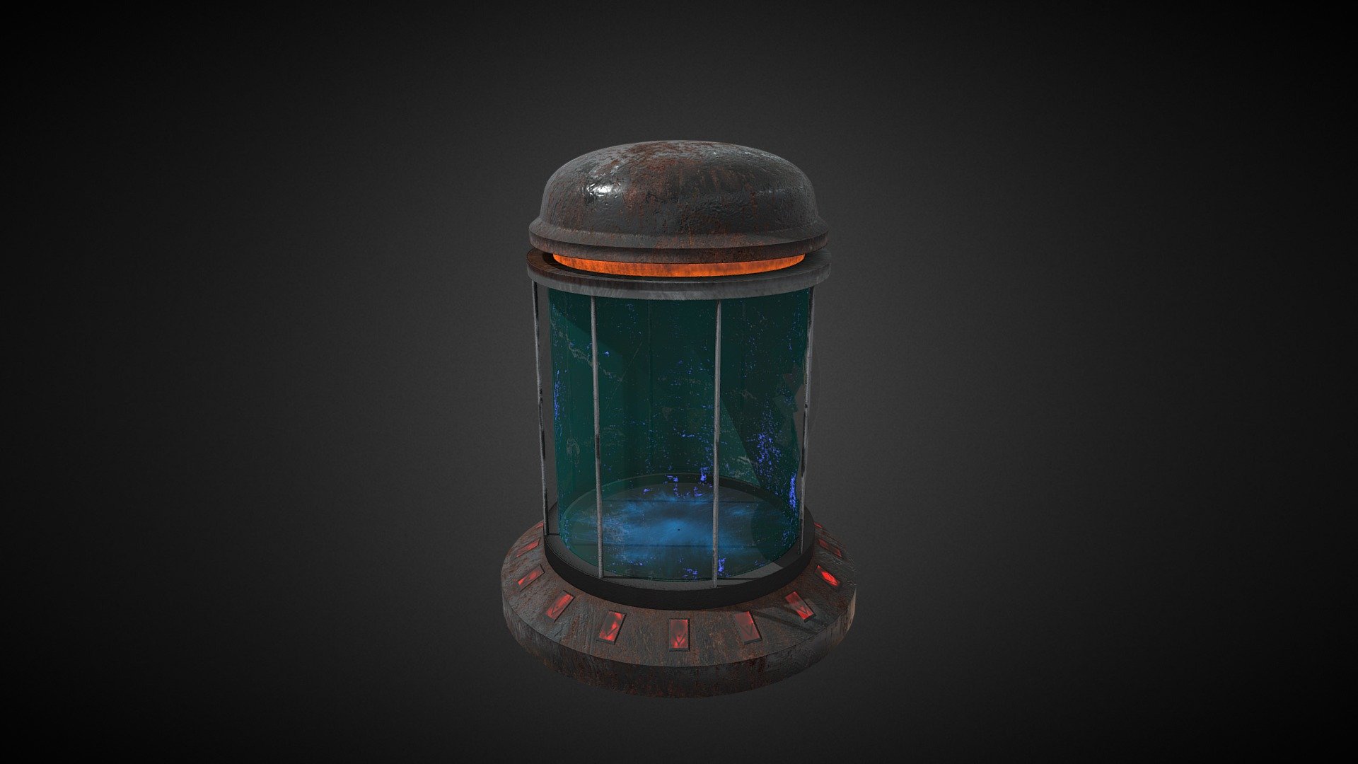 Sci-Fi Cryo Cabsule