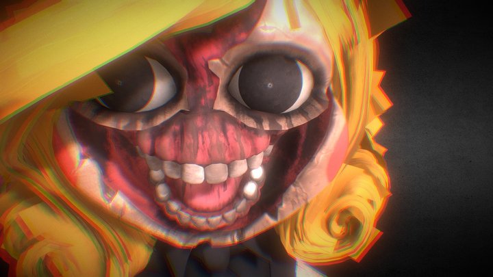 Wednesday Teacher Broken 3D Model
