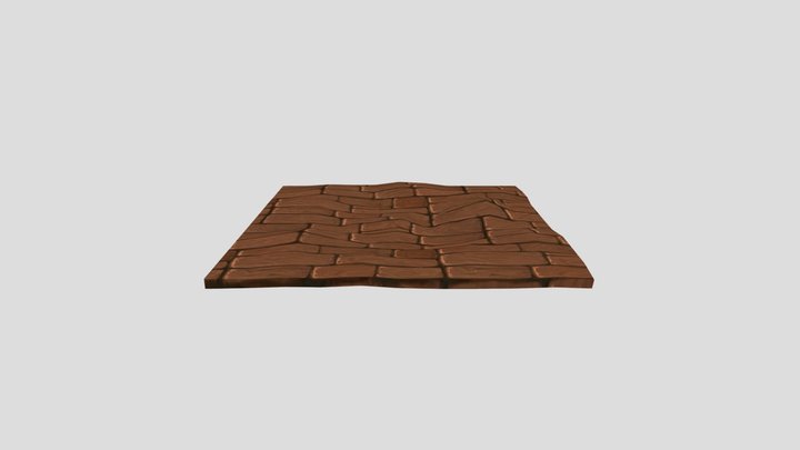 Wood texture 3D Model