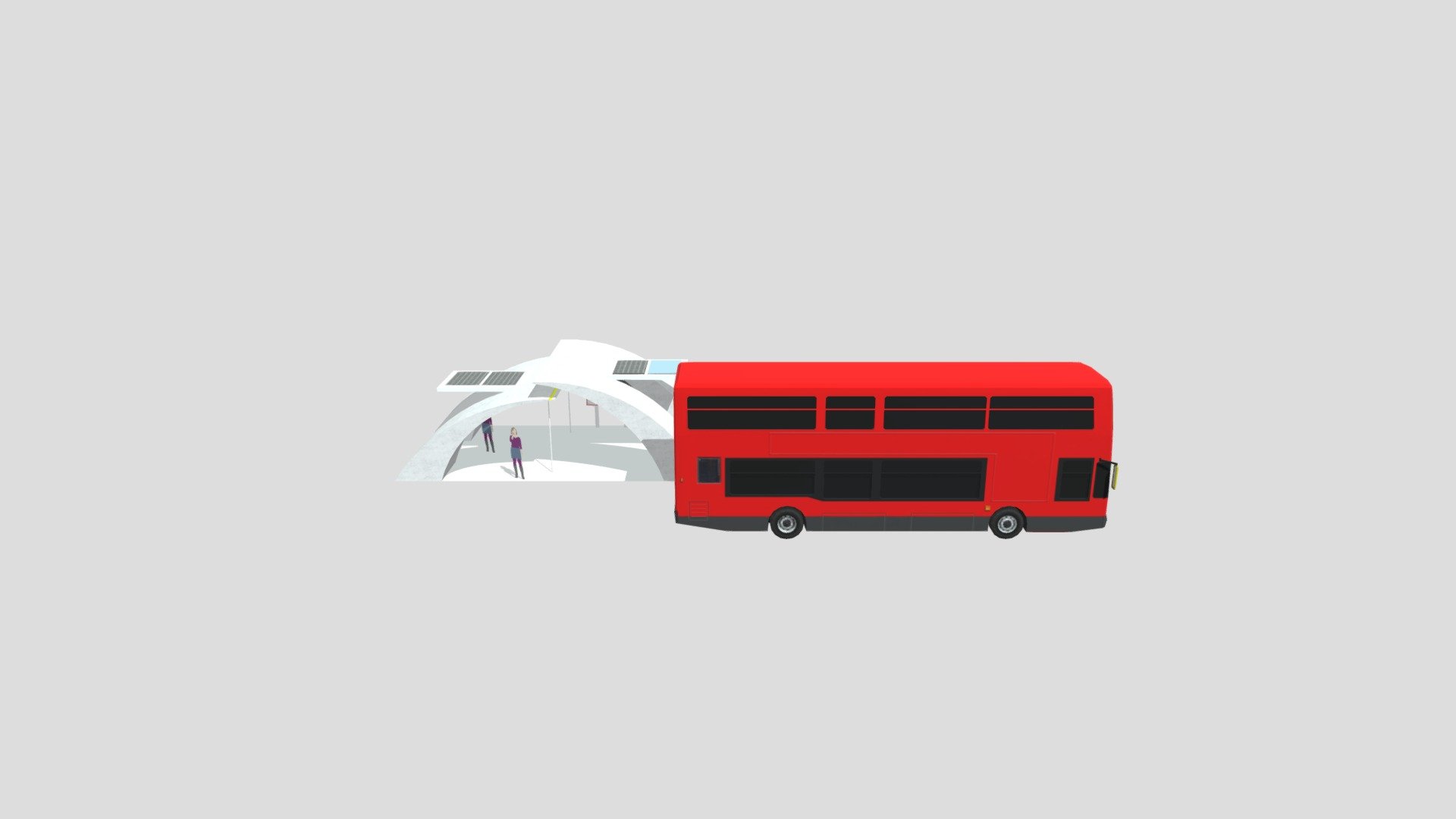 Bus Stop 2 FBX