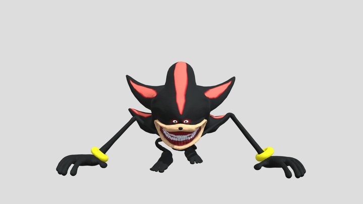 Sonic Shadow 3D Model