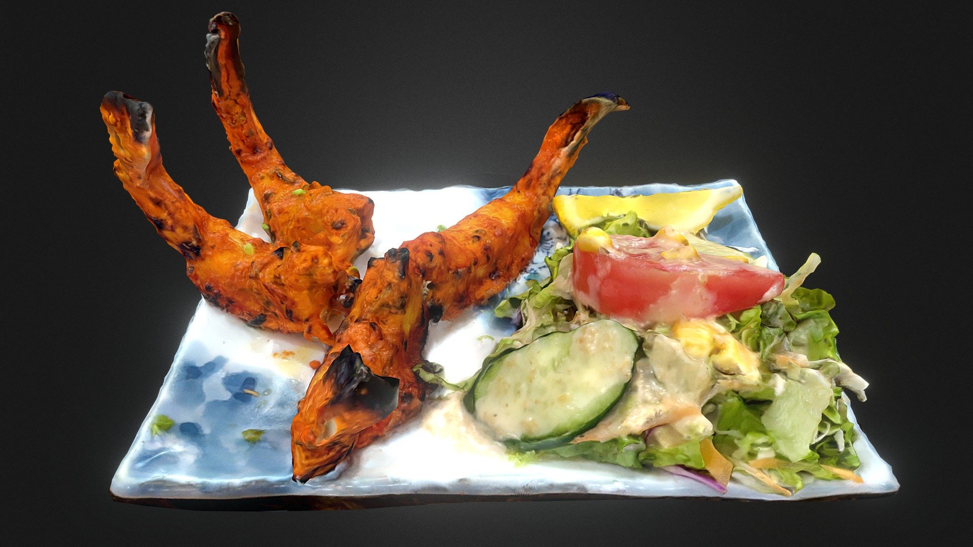 Tandoori prawn