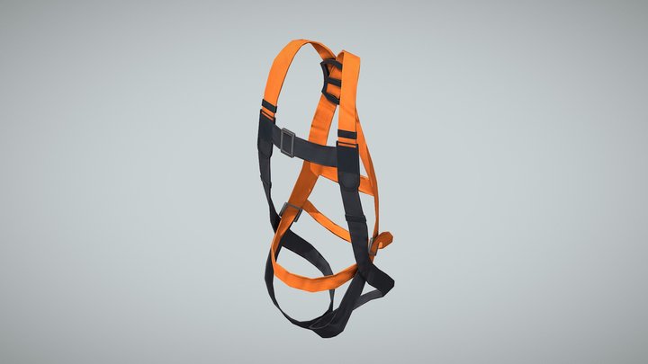 Safety Harness 3D Model