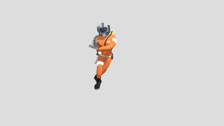 Lethal-company-employee 3D Model