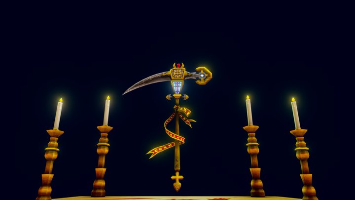 Enforcer of Divinity - WeaponCraft Assignment 3D Model
